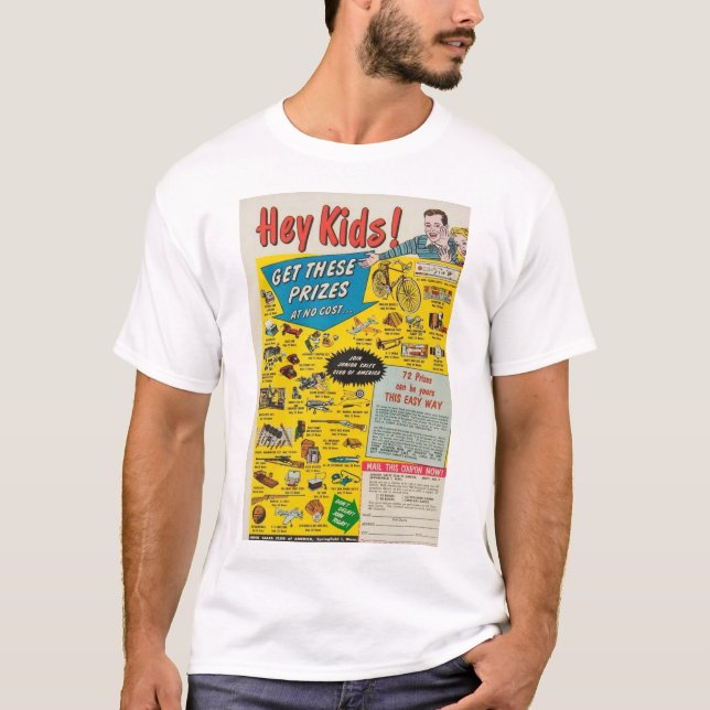 Hey Kinder! T-Shirt (Vorderseite)