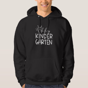 Hey Kindergarten Erster Schultag Kindergart Hoodie