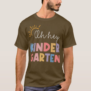 Hey Kindergarten zurück zum Lehrer Studen T-Shirt