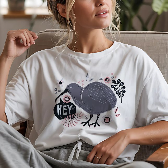 Hey Kiwi, Neuseeland T-Shirt (Von Creator hochgeladen)