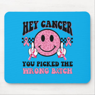 Hey Krebs, du hast den Falschen gewählt Mousepad