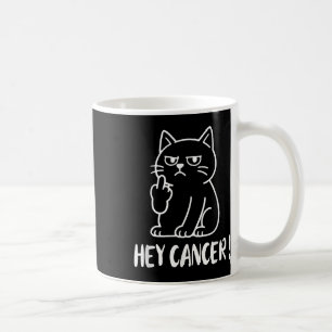 Hey Krebs F U Lustiger Meme Katze Mittelfinger Fck Kaffeetasse