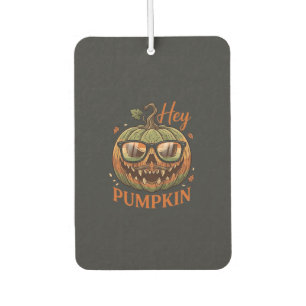 Hey Kürbis Halloween Kürbislaternen Brille Schnurr Autolufterfrischer