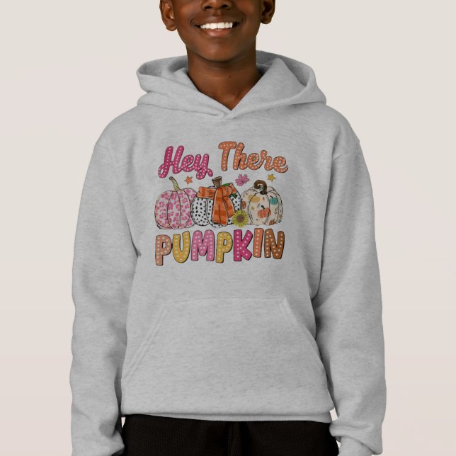 Hey, Kürbis Hoodie (Vorderseite)