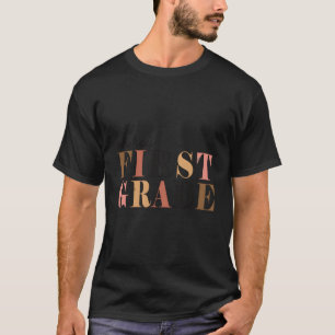 Hey, Lehrer der ersten Klasse 1St farbenfroh zurüc T-Shirt