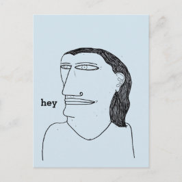 Hey Lucinda Jean Postkarte