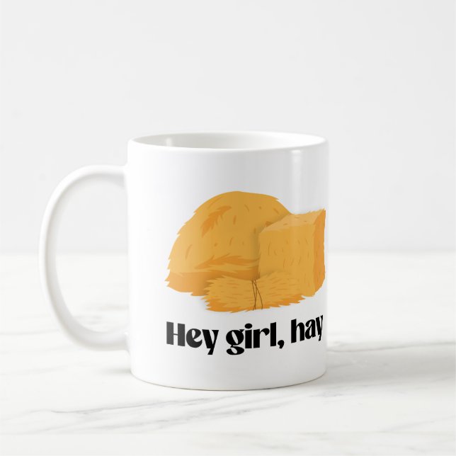 Hey Mädchen, hau Kaffeetasse (Links)