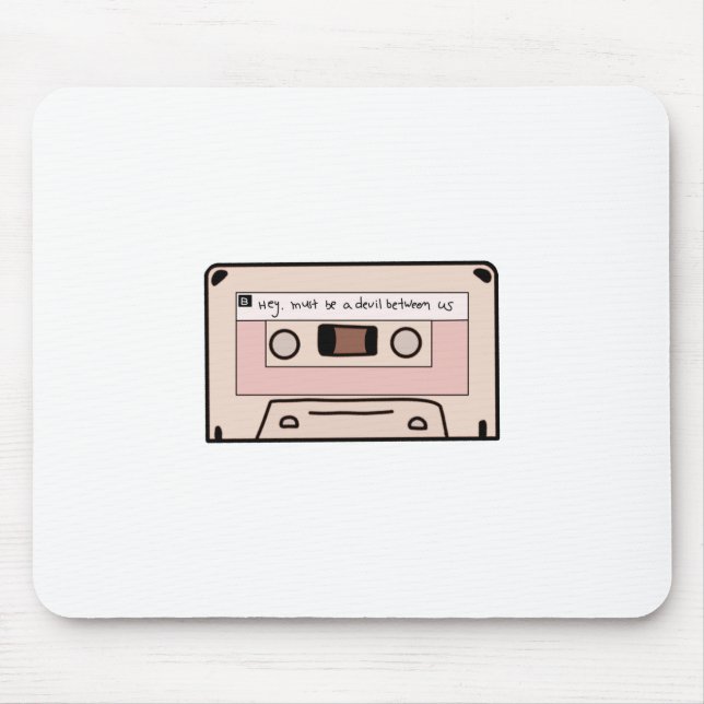 Hey, Must Be a Devil Between Us - 1994 Mixtape Mousepad (Vorne)