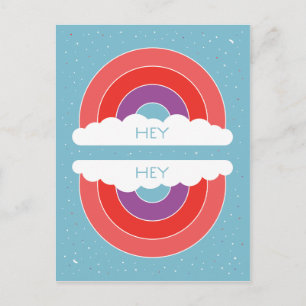 Hey Postkarte