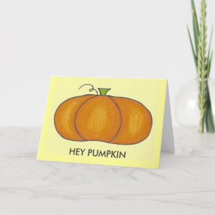 Hey Pumpkin Cards Karte