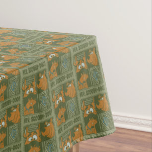 Hey Scooby-Doo Tribal Square Grafik Tischdecke
