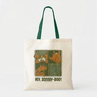 Hey Scooby-Doo Tribal Square Grafik Tragetasche