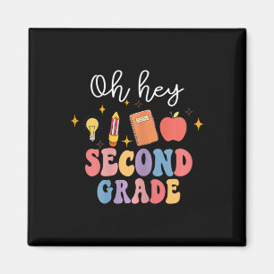 Hey, Spaß der zweiten Klasse zurück zur Schule Magnet