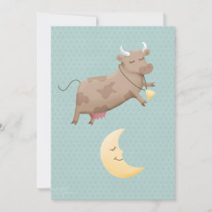 Hey, stecke ab, die Kuh sprang über den Mond