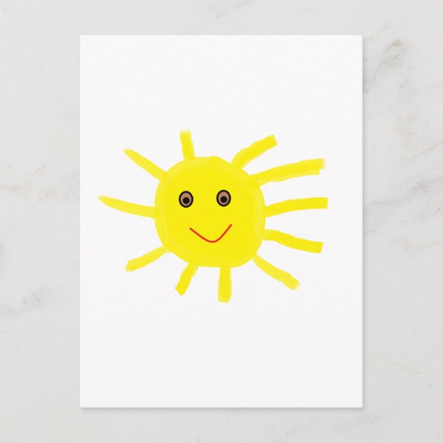 Hey Sunshine 85 Postkarte (Vorderseite)