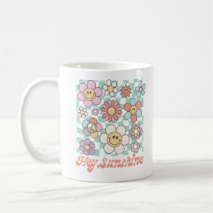 Hey Sunshine Blumen Sommer Kaffeetasse