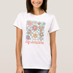 Hey Sunshine Floral Summer T-Shirt