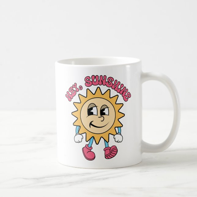 Hey, Sunshine - Summer Vibes Kaffeetasse (Rechts)
