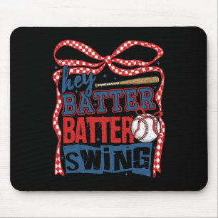 Hey Tter Tter Swing Sell Coquette Bow Mousepad