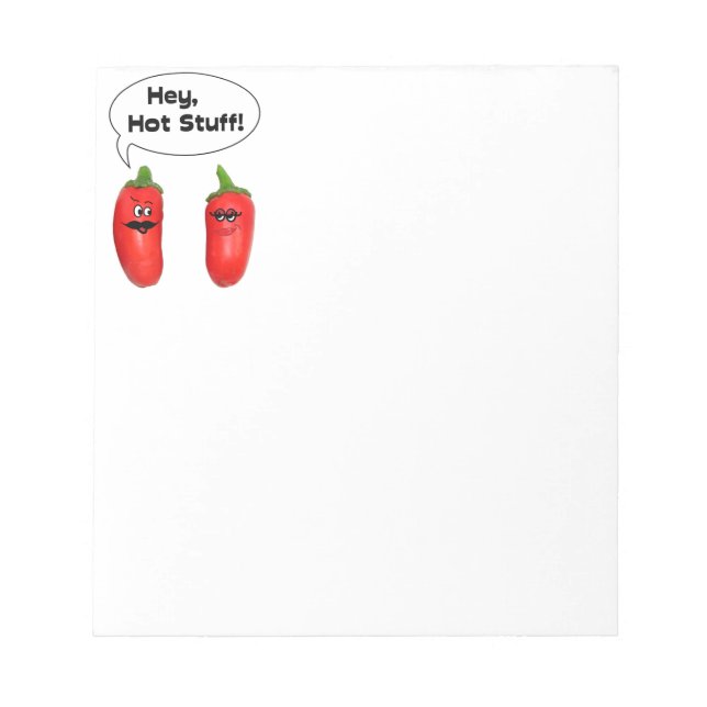 Hey, verdammt noch mal! Chilies Notizblock (Vorderseite)