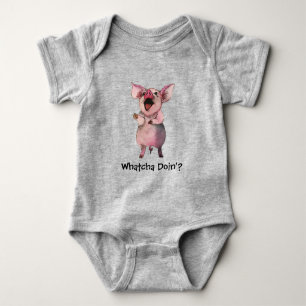 Hey, was für ein Ding? Baby Strampler