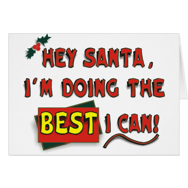 Hey Weihnachtsmann! (Vorderseite (Horizontal))