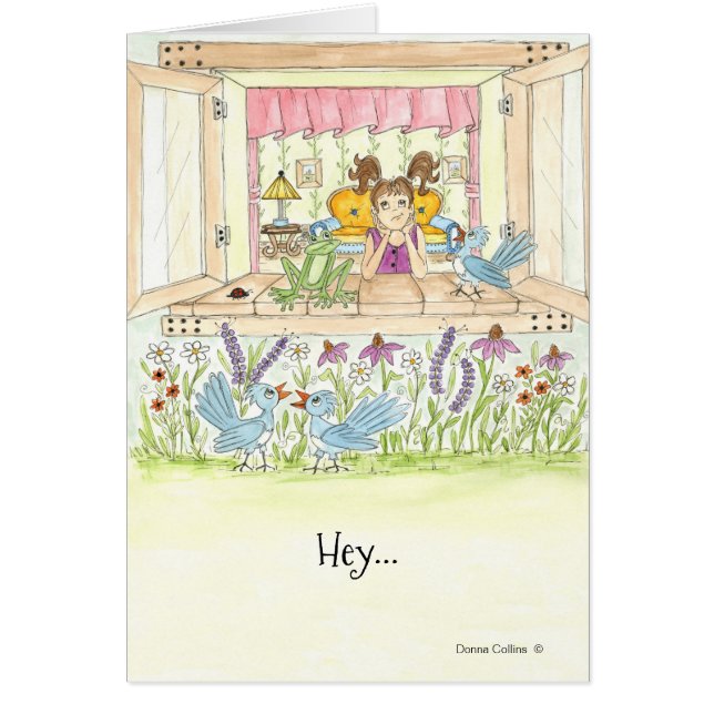 Hey, wirst du jemals schreiben? (Vorne)