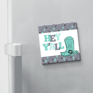 Hey Y'All - Texas Magnet
