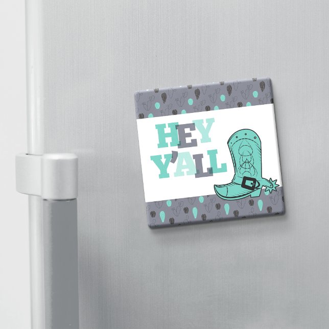 Hey Y'All - Texas Magnet (Von Creator hochgeladen)