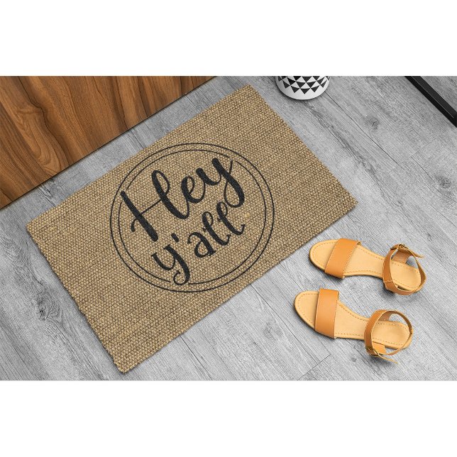 Hey Y'all Welcome Doormat Fußmatte (Von Creator hochgeladen)