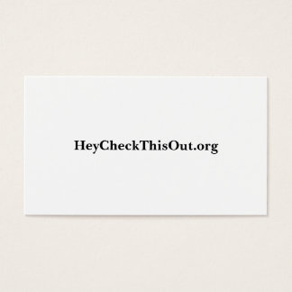 HeyCheckThisOut.org