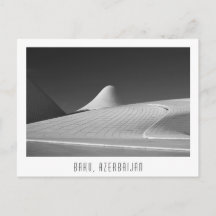 Heydar-Aliyev-Zentrum in Baku, Aserbaidschan Postk