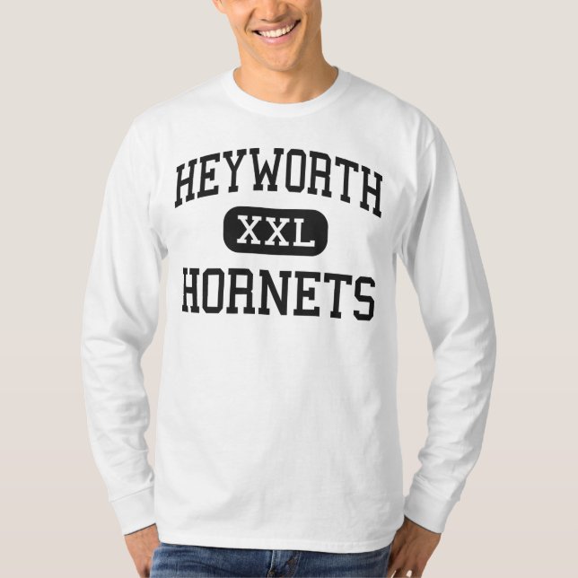 Heyworth - Hornissen - hoch - Heyworth Illinois T-Shirt (Vorderseite)