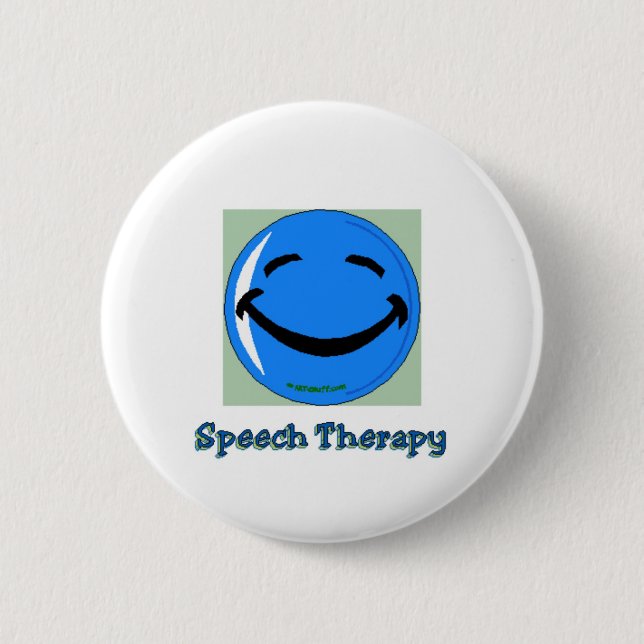 HF-Sprechtherapie Button (Vorderseite)