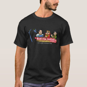HF-Störung neuer dunkle Farbentwurf T-Shirt