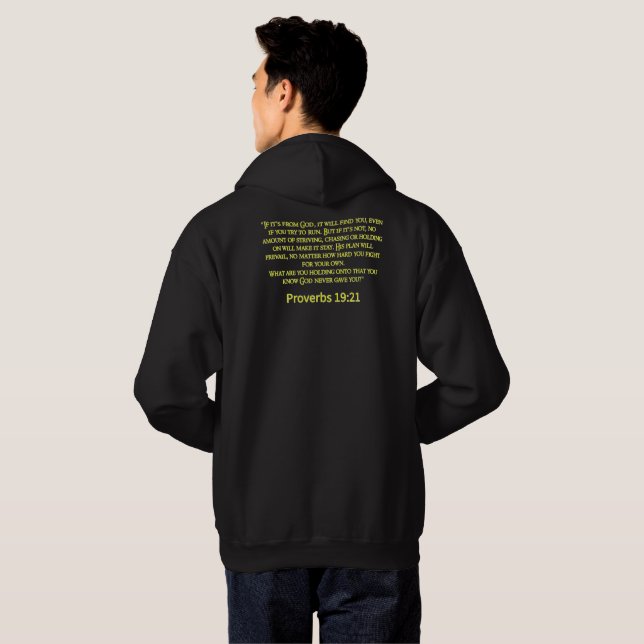 HG_Proverbs19_Hoodie Hoodie (Schwarz voll)