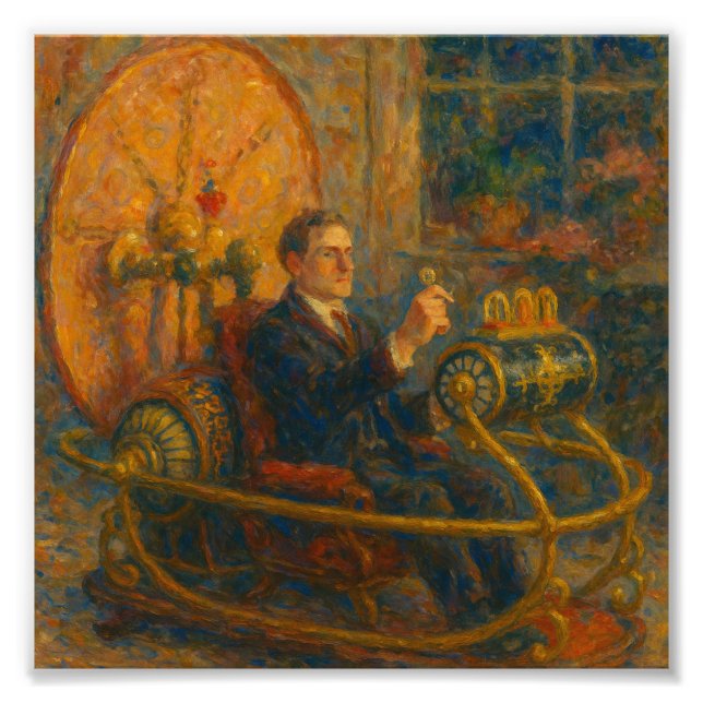 HG Wells' Zeitmaschine Fotodruck (Vorne)