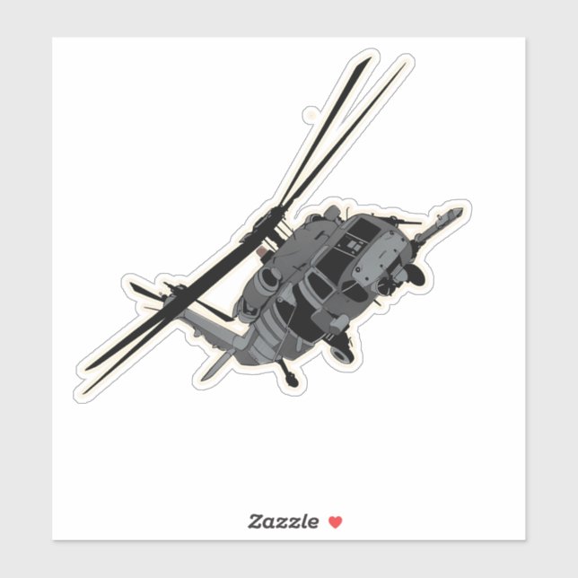 HH-60 Pave Hawk, Hubschrauberflugzeug Aufkleber (Blatt)