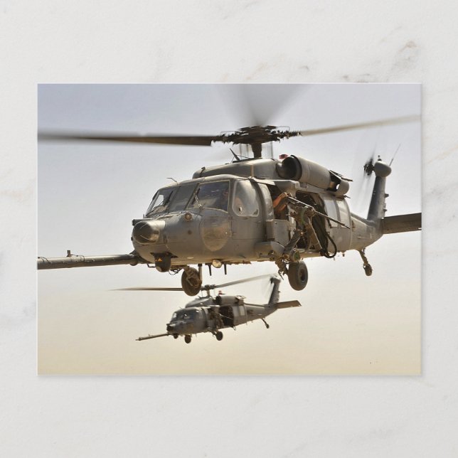 HH-60 Pave Hawks Postkarte (Vorderseite)