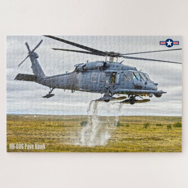 HH-60G PAVE HAWK (20x30 INCH) Puzzle (Horizontal)