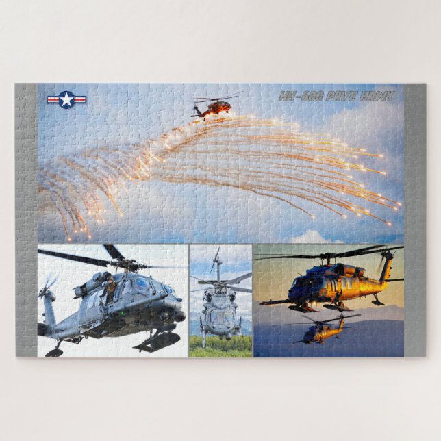 HH-60G PAVE HAWK (20x30 INCH) Puzzle (Horizontal)