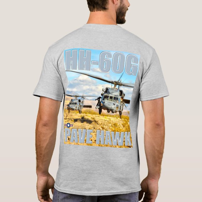 HH-60G PAVE HAWK T-Shirt (Rückseite)