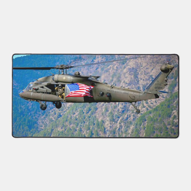 HH-60M SCHWARZHAWK SCHREIBTISCHUNTERLAGE (Vorderseite)