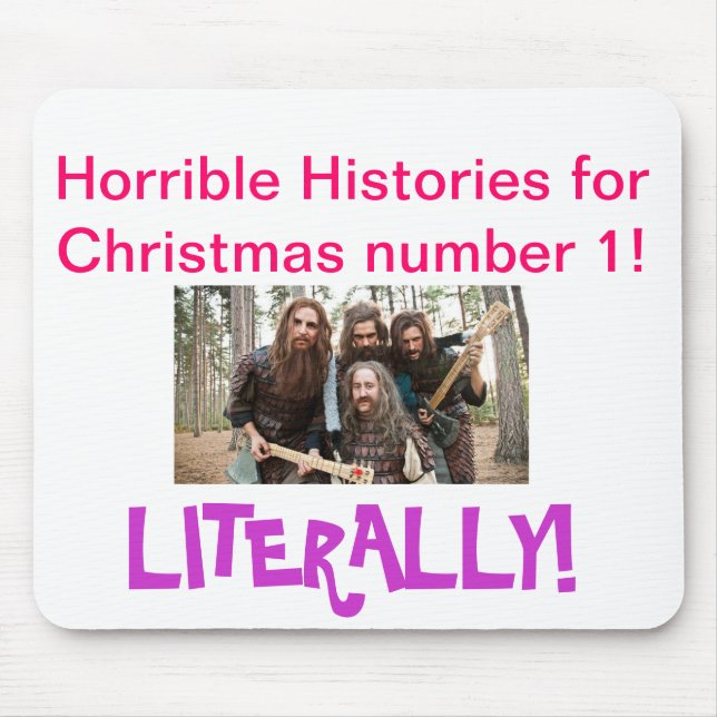 HH Weihnachten Nr. eine! Mousepad (Vorne)