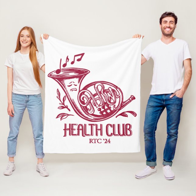 HHC (Französisches Horn) Blanket Fleecedecke (Beispiel)