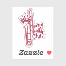 HHC (Trombone) Aufkleber für Vinyl, kundenspezifis