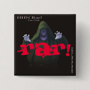 HHN Rar! 2" quadratischer Knopf 3 Button