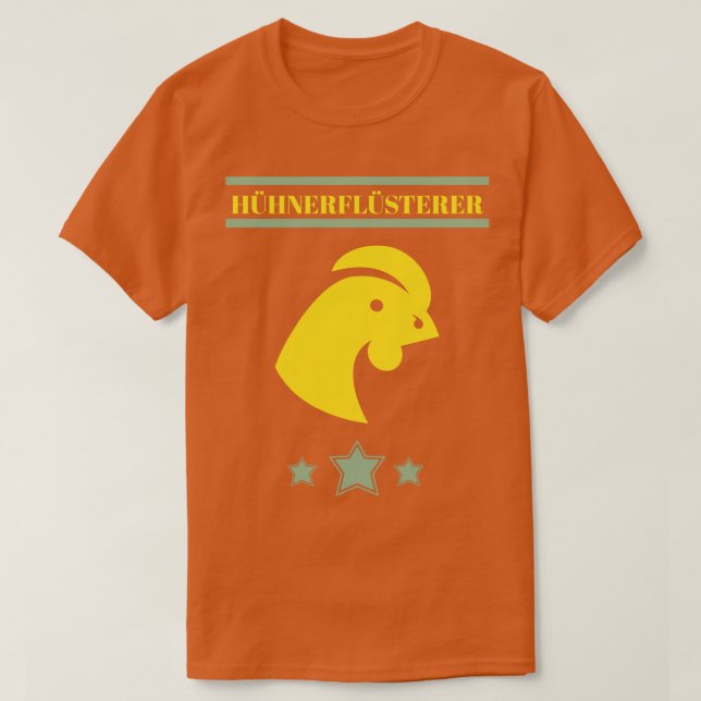 Hhnerflsterer t Geflgel Bauer Henne T-Shirt (Design vorne)