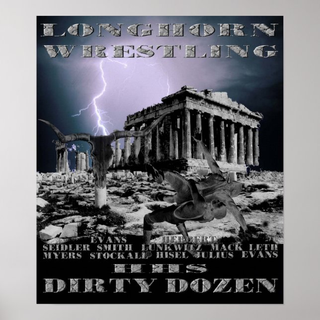 HHS Wrestling Poster (Vorne)