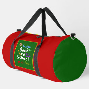 HI54EDU Zurück zur Schule Duffle Bag